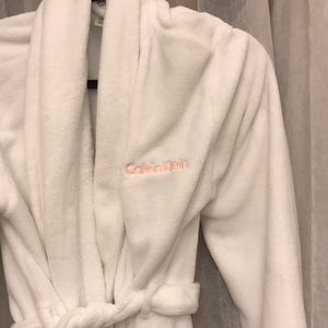 White Calvin Klein Robe